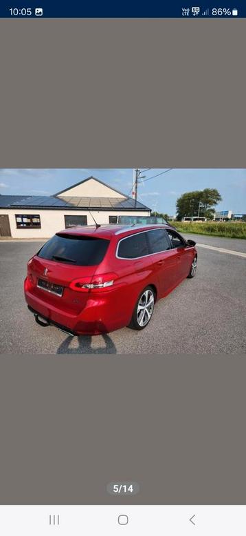 Peugot 308 GT stationwagen beschikbaar voor biedingen