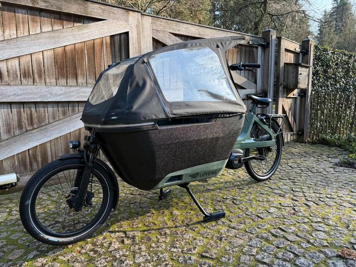 2024 - Lovens Explorer S85+ bakfiets GOEDE staat, Vélos & Vélomoteurs, Vélos | Vélos avec bac, Comme neuf, Enlèvement