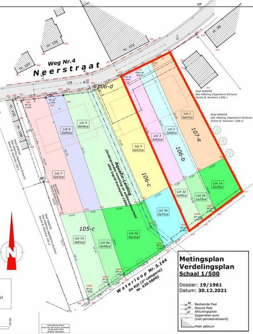 Grond te koop in Appelterre-Eichem, Immo, Gronden en Bouwgronden, tot 200 m²