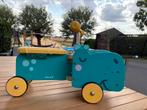 Houten loopwagen met bak, Ophalen, Gebruikt