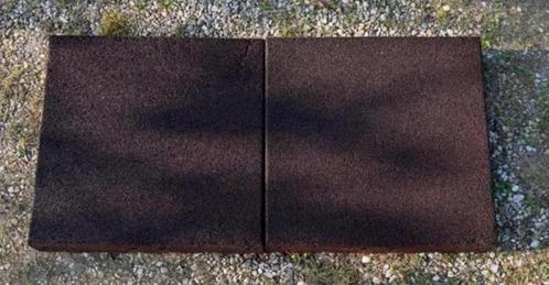 Rubberen tegels 50x50x7,5 speeltoestel e.d. ongeveer 15m2, Tuin en Terras, Tegels en Klinkers, Gebruikt, Rubber, 10 m² of meer