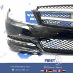 W204 FACELIFT VOORBUMPER COMPLEET + GRIL ORIGINEEL Mercedes, Auto-onderdelen, Gebruikt, Ophalen of Verzenden, Bumper, Mercedes-Benz