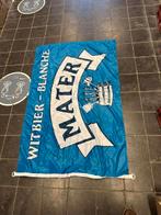 mater witbier blanche vlag drpeau flag, Verzamelen, Ophalen of Verzenden, Zo goed als nieuw, Overige typen, Overige merken