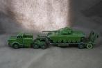 Dinky Toys Mighty Antar tank transport + tank - TOP, Antiek en Kunst, Ophalen of Verzenden