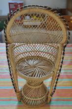 Fauteuil poupée rotin, Enlèvement ou Envoi, Comme neuf, Fille