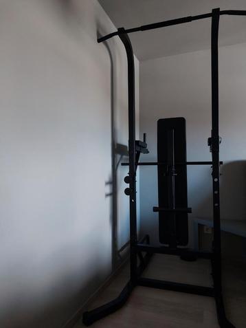 Virtufit Power Tower Deluxe: in prima staat. Slechts 275 eur, Sport en Fitness, Ophalen, Zo goed als nieuw