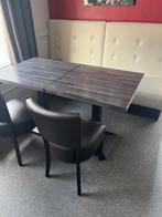 Bank, Huis en Inrichting, Ophalen, Gebruikt, Leer
