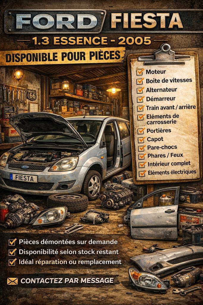 Ford fiesta, Enlèvement, Ford