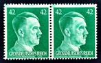 Grossdeutsches Reich: 2X 42Pf. A.Hitler 1944 POSTFRIS, Ophalen of Verzenden, Overige periodes, Postfris