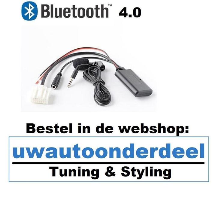 Mazda 2 3 5 MX5 6 RX8 Bluetooth carkit muziek streaming aux, Auto diversen, Tuning en Styling, Verzenden