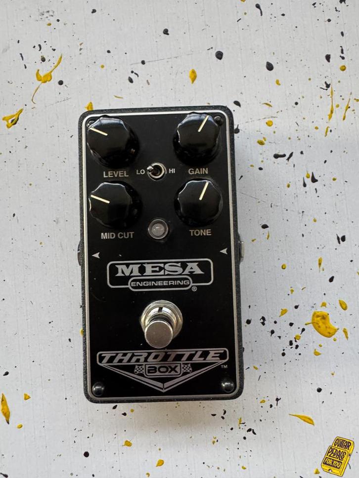Mesa Boogie Throttle Box, Muziek en Instrumenten, Effecten, Zo goed als nieuw, Distortion, Overdrive of Fuzz, Equalizer, Ophalen of Verzenden