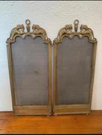 Paravents bronze ancien antique dragons, Ophalen of Verzenden, Brons