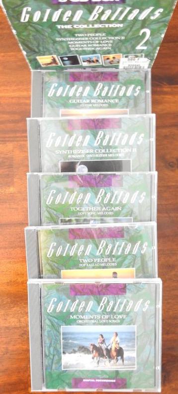 Golden Ballades box met 5 CD's beschikbaar voor biedingen