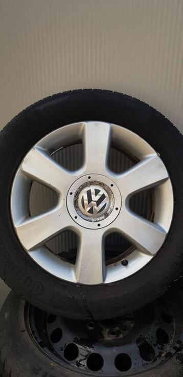 Alu velgen met banden 5x112 R16 Vw golf-jetta-passat-caddy beschikbaar voor biedingen