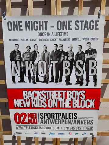 Backstreet Boys /New Kids on the block poster beschikbaar voor biedingen