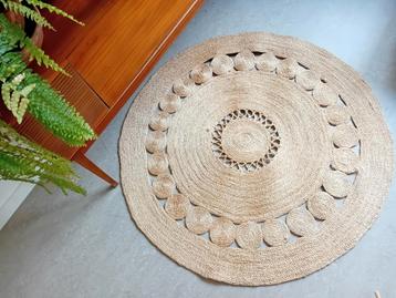 Tapis rond Boho, Enlèvement, Comme neuf
