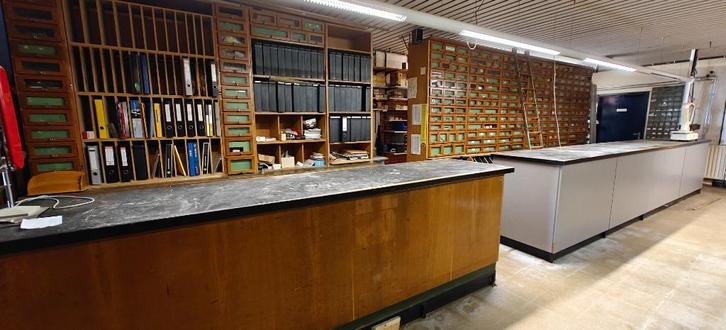 Vintage kast en toog v/d firma Bohnacker uit 1953, Antiek en Kunst, Antiek | Meubels | Kasten, Ophalen