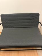 2 personen slaapbank, Huis en Inrichting, Slaapkamer | Slaapbanken, Ophalen, Tweepersoons, Grijs, 140 cm