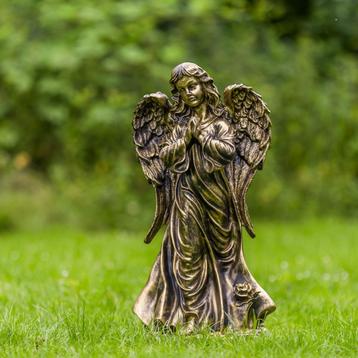 Beeld; Engelbeeld in bronskleur  beschikbaar voor biedingen
