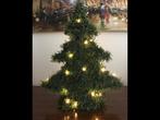 Plaatsbesparende kerstboom met verlichting 45 cm h, Diversen, Kerst, Ophalen of Verzenden, Zo goed als nieuw