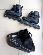 Rollers in line adulte avec tous accessoires, Autres marques, Rollers 4 roues en ligne, Réglable, Comme neuf