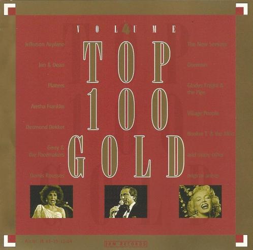 CD * TOP 100 GOLD - Vol. 4, CD & DVD, CD | Pop, Comme neuf, 1960 à 1980, Enlèvement ou Envoi