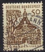 Duitsland Bundespost 1964-1965 - Yvert 326 - Gebouwen (ST), Affranchi, Envoi