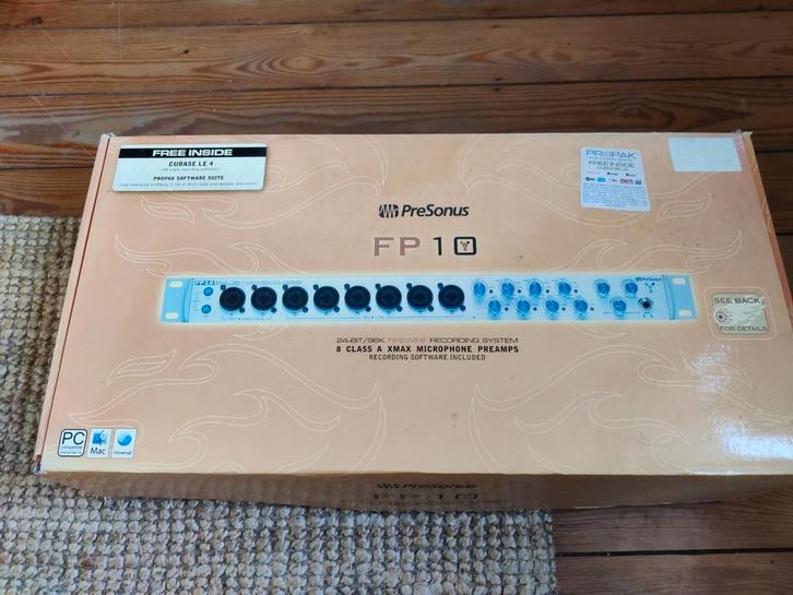 Presonus FP10, Computers en Software, Audio-software, Zo goed als nieuw, Ophalen
