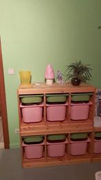 Trofast opbergcombinatie, Maison & Meubles, Armoires | Bibliothèques, Enlèvement, Comme neuf, Pin, Avec tablette(s)