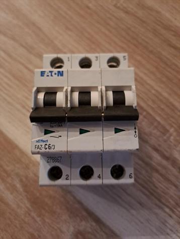 Installatieautomaat EATON FAZ-C6/3 beschikbaar voor biedingen