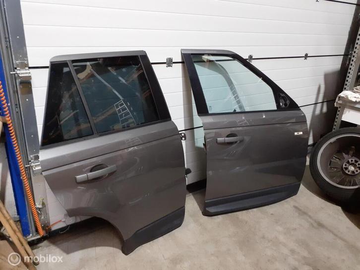 Portier Range Rover Sport L320 Deur Deuren Grijs Portieren, Auto-onderdelen, Carrosserie, Deur, Land Rover, Gebruikt, Ophalen of Verzenden