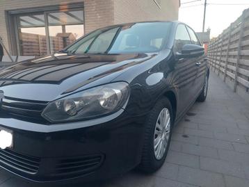 Vw golf 6, Auto's, Voorwielaandrijving, Euro 5, Stof, Zwart