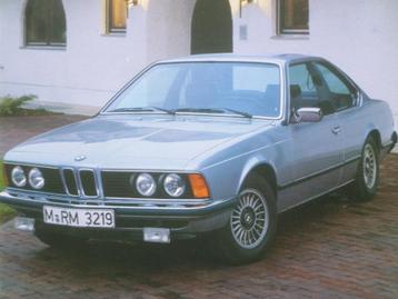 BMW E24  628 & 633 & 635 02-1980 brochure beschikbaar voor biedingen