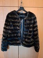 Vero moda jas zwart maat XS nep bont, Ophalen, Vero Moda, Zwart, Zo goed als nieuw