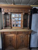 2mechelse eiken kasten en tafel, Antiek en Kunst, Ophalen