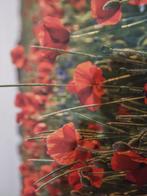 Saambeeld op canvas - Abstracte Rozen in Tuin, Ophalen