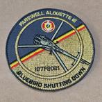 40 SQN Koksijde Farewell Alouette III 1971-2021, Ophalen of Verzenden, Luchtmacht, Embleem of Badge