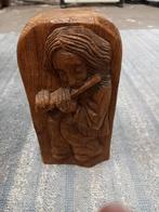 Houten beeld, Antiek en Kunst, Kunst | Beelden en Houtsnijwerken, Ophalen of Verzenden