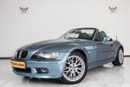 BMW Z3 1.9l Essence / Cabriolet, Zwart, Cabriolet, Blauw, Leder