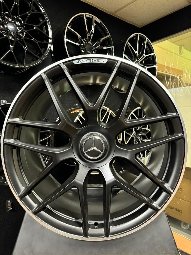 22 inch velgen voor Mercedes AMG look 5x112 GLE / COUPE W, Auto-onderdelen, Banden en Velgen, Velg(en), Overige maten, Personenwagen
