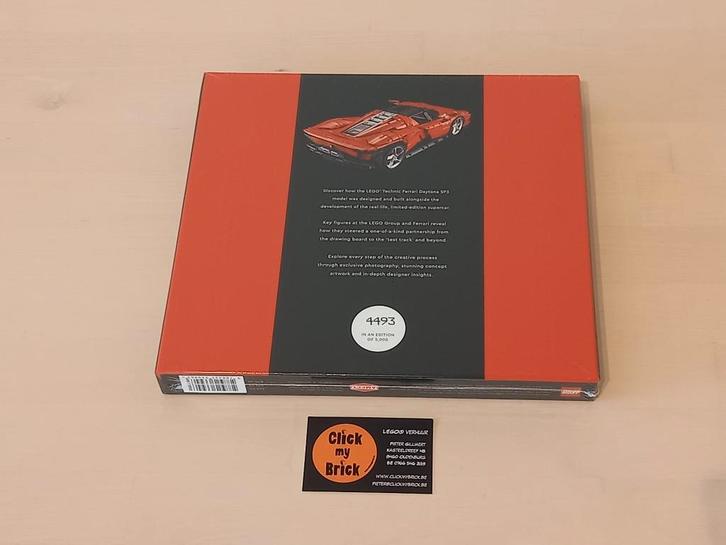 5007418 Lego Technic Ferrari Daytona SP3 Coffee Book SEALED, Kinderen en Baby's, Speelgoed | Duplo en Lego, Nieuw, Lego, Complete set