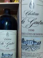 5L Jéroboam 1990 Château La Gontrie Premières Côtes Bordeaux, Verzamelen, Wijnen, Ophalen, Frankrijk, Nieuw, Rode wijn