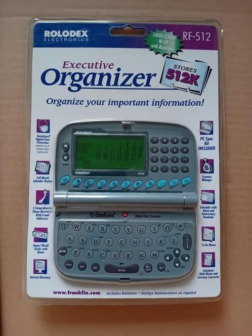Executive organizer RF-512 Rolodex Ongeopende verpakking, Elektronische apparatuur, Overige elektronische apparatuur, Nieuw, Ophalen