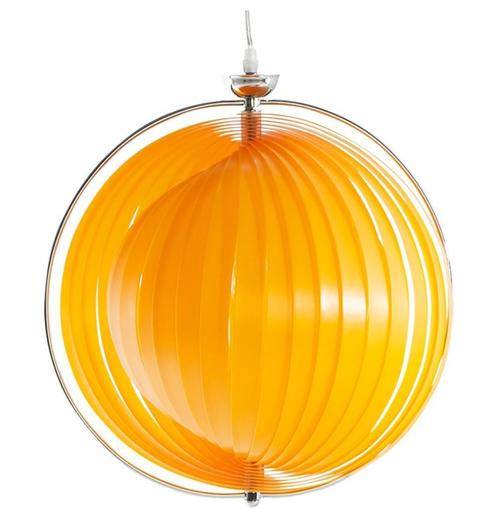 Moonlamp Spiraallamp Lamellelamp, Huis en Inrichting, Lampen | Hanglampen, Zo goed als nieuw, Kunststof, Metaal, Ophalen