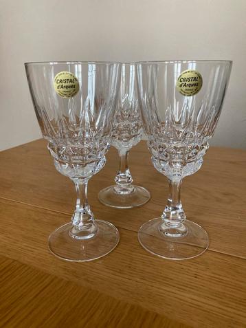 Cristal d’Arques Paris Pompadour rode wijnglazen  beschikbaar voor biedingen