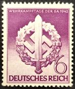 Deutsches Reich: Wehrkampftage der SA 1942, Timbres & Monnaies, Timbres | Europe | Allemagne, Autres périodes, Enlèvement ou Envoi