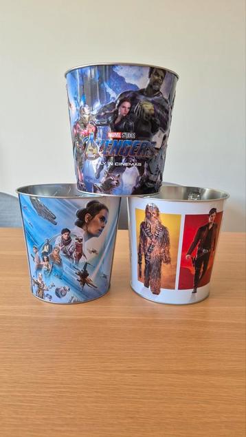 Kinepolis popcorn buckets  beschikbaar voor biedingen