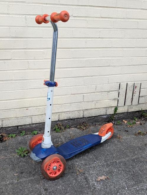 Kinderstep Oxelo met lichtjes, Fietsen en Brommers, Steps, Gebruikt, Gewone step, Ophalen