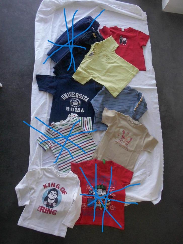 VEEL POLOSHIRTS voor jongens Maat 80/86, Kinderen en Baby's, Babykleding | Maat 80, Gebruikt, Jongetje, Overige typen, Ophalen of Verzenden