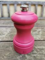 Roze Peugeot pepermolen, gevuld., Huis en Inrichting, Overige materialen, Overige typen, Ophalen of Verzenden, Zo goed als nieuw